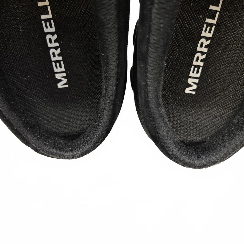 Merrell Women's Jungle Moc Slide Black Suede Mules Clogs Comfort Shoes Size 8 - Picture 5 of 8